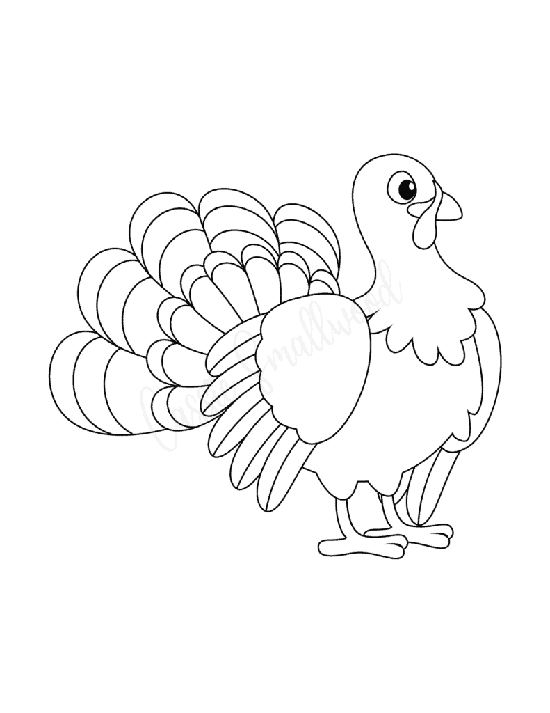 turkey templates printable jpg