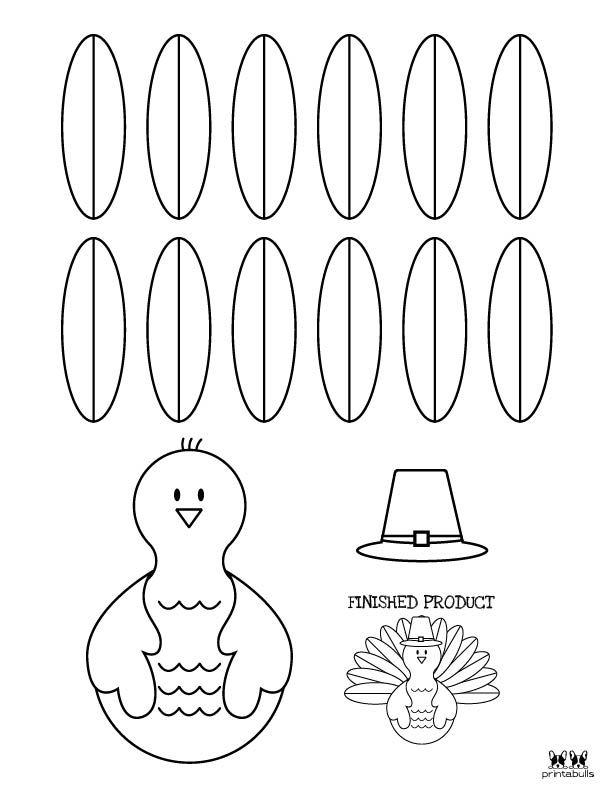 33 Turkey Templates Printable 9