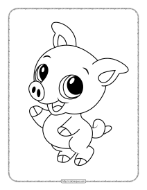 34 Adorable Pig Coloring Pages Printable 29