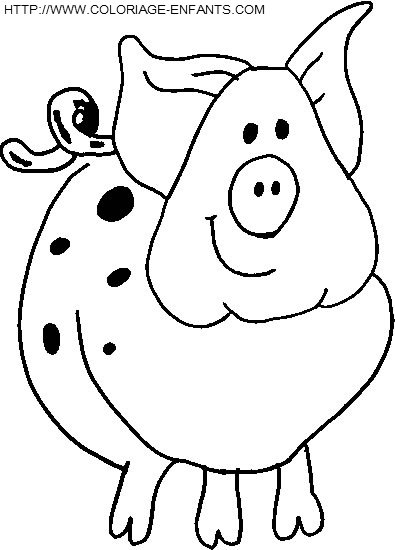 adorable pig coloring pages printable jpg