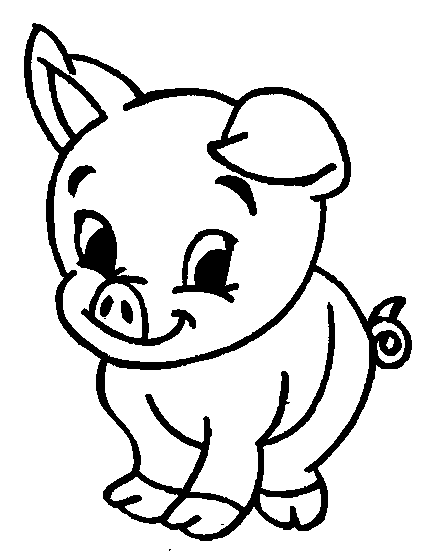 adorable pig coloring pages printable jpg