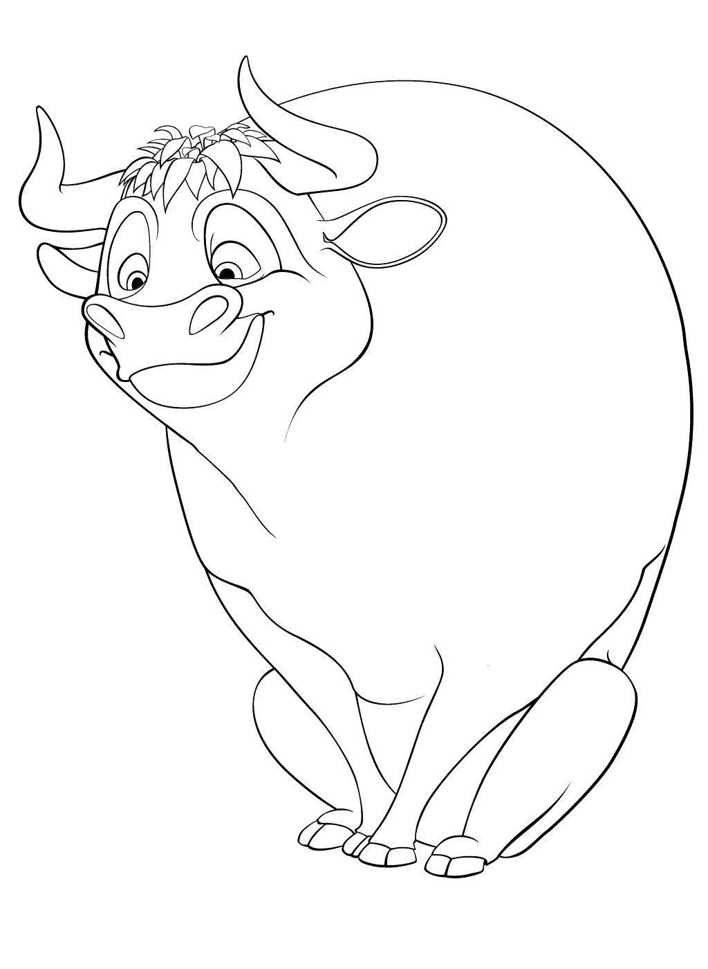 34 Brave Ferdinand Coloring Pages Printable 1