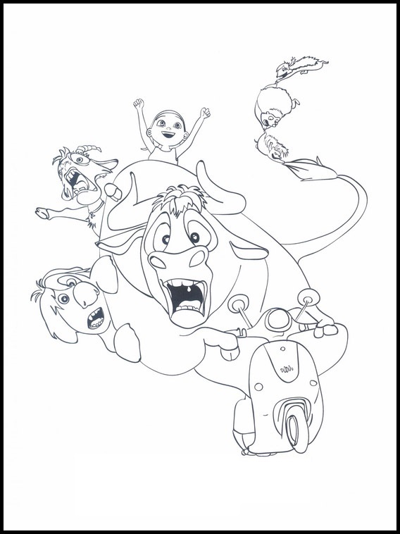 34 Brave Ferdinand Coloring Pages Printable 18