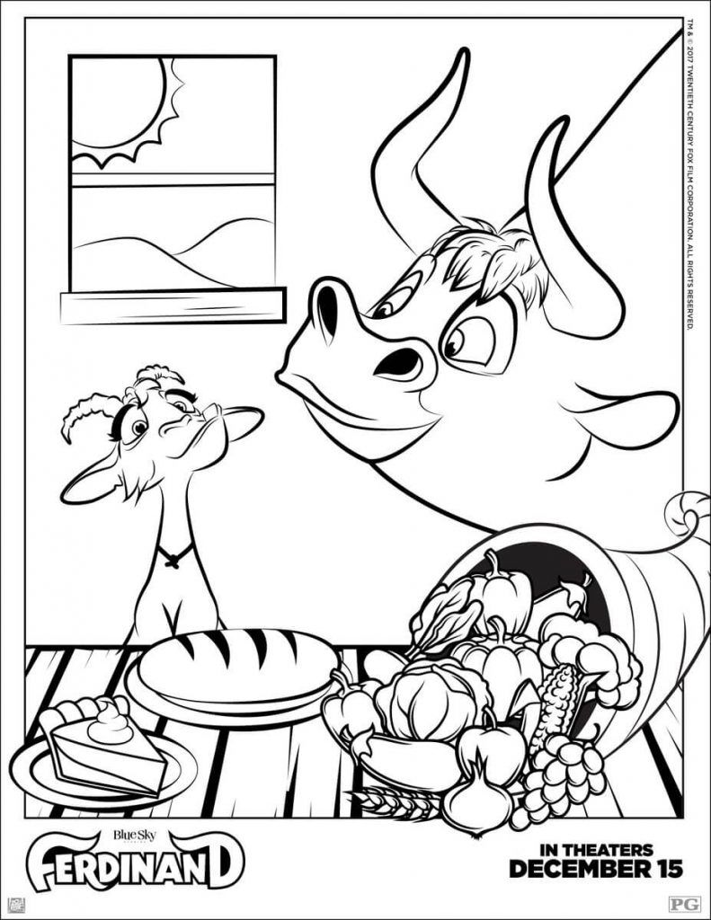 34 Brave Ferdinand Coloring Pages Printable 24