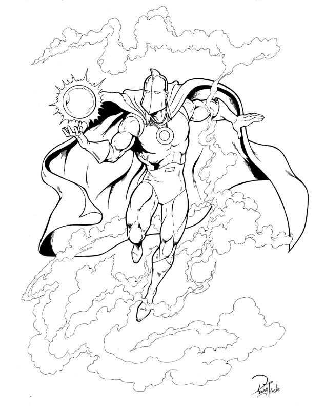 34 Dr. Fate Coloring Pages Printable 25