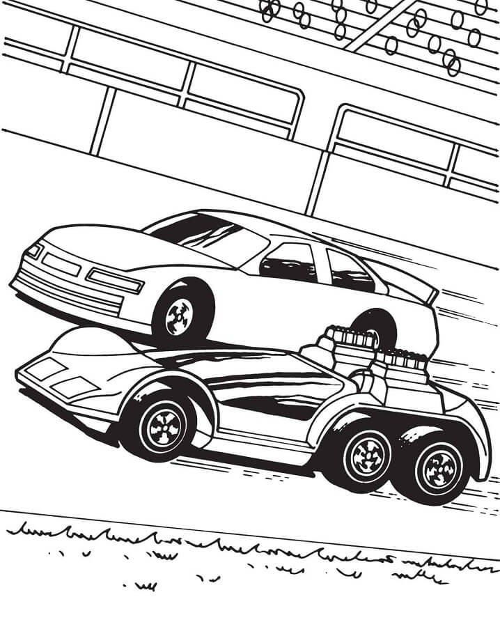 34 Realistic Drag Racing Coloring Pages Printable 4