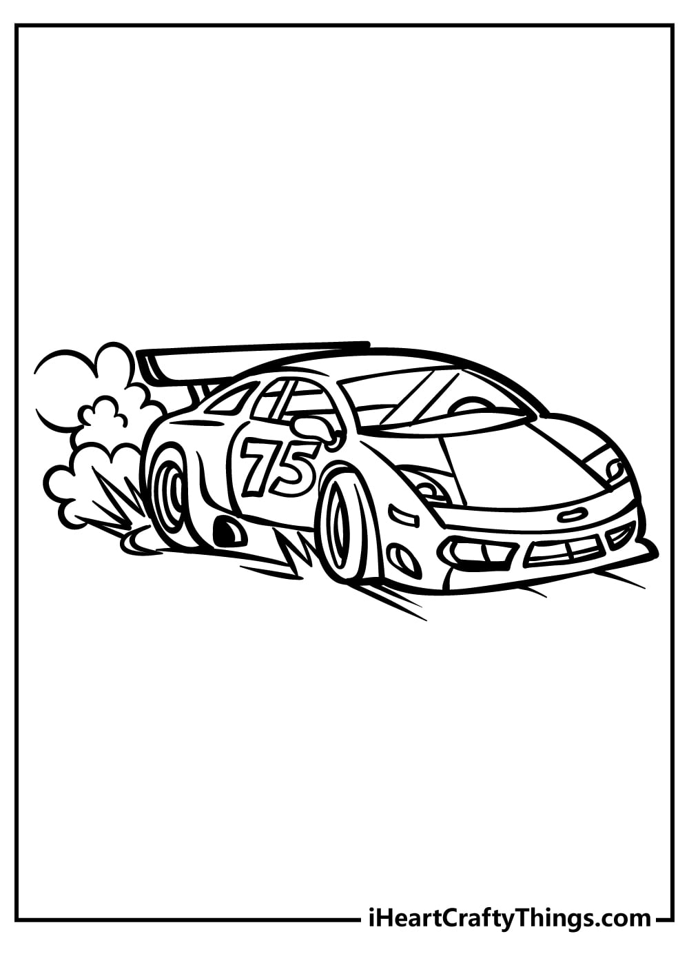 34 Realistic Drag Racing Coloring Pages Printable 5