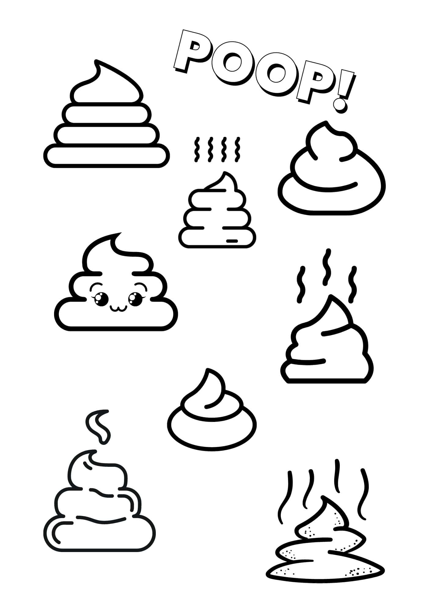 34 Silly Poop Coloring Pages Printable 26