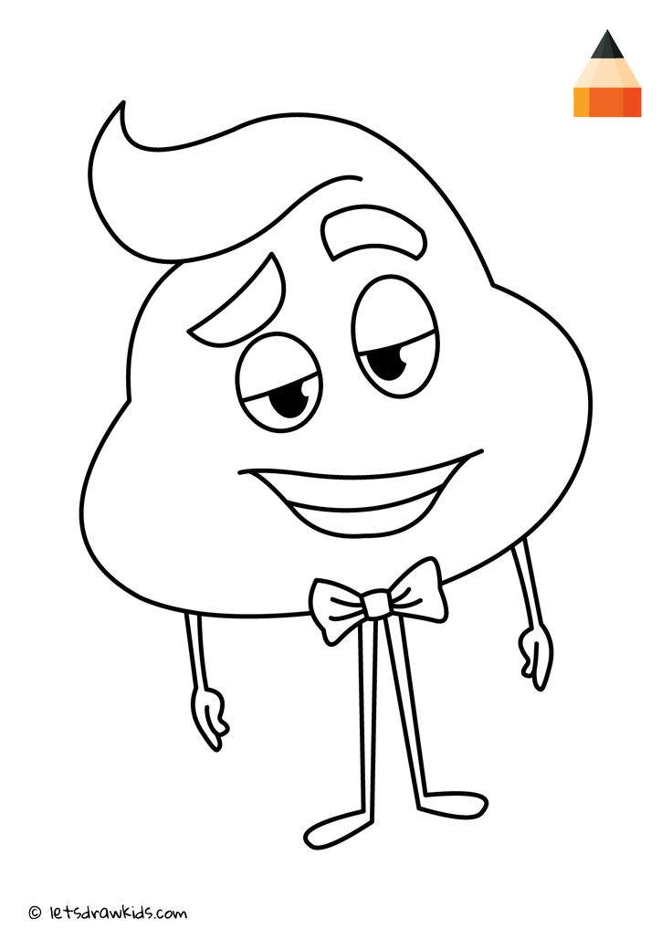 34 Silly Poop Coloring Pages Printable 3