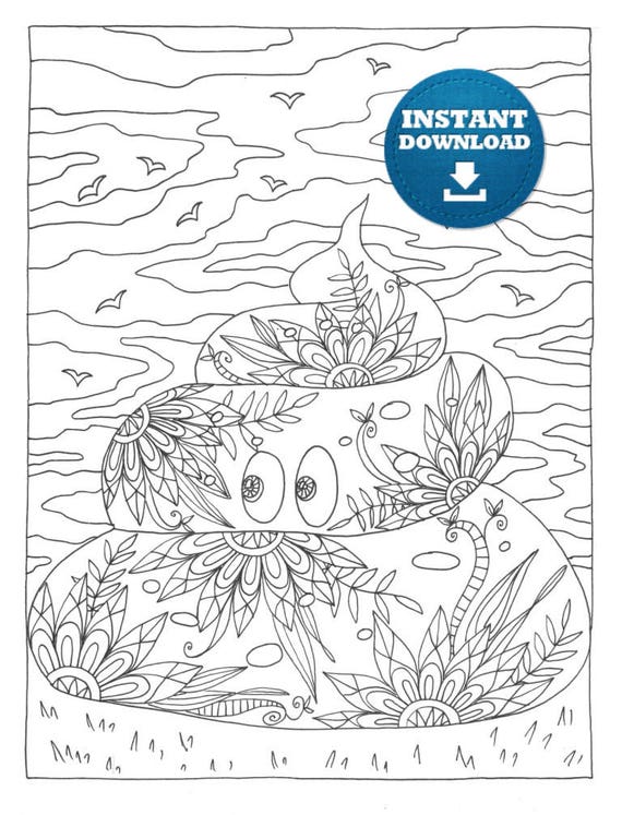 34 Silly Poop Coloring Pages Printable 30