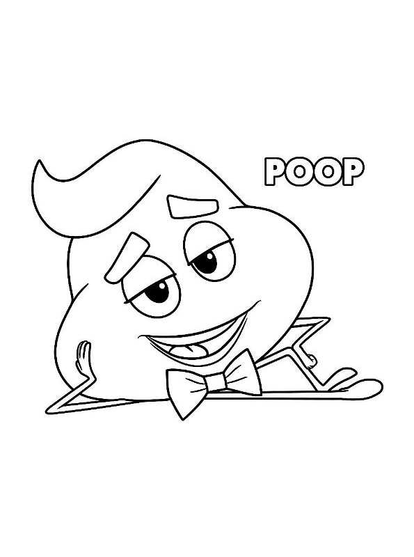 34 Silly Poop Coloring Pages Printable 8