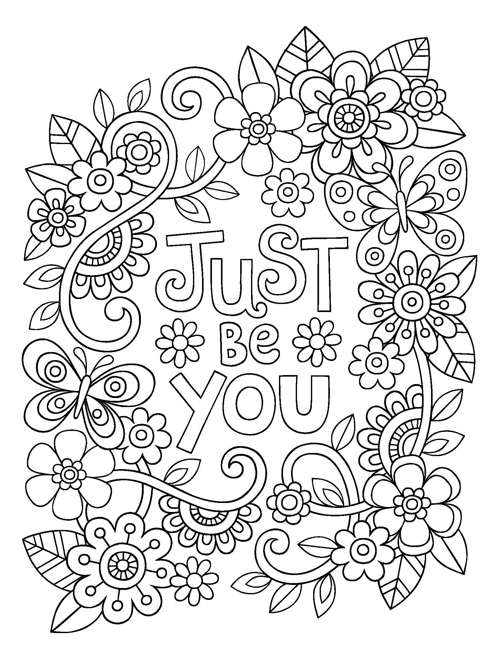 34 Stylish Baddie Quote Coloring Pages Printable 15