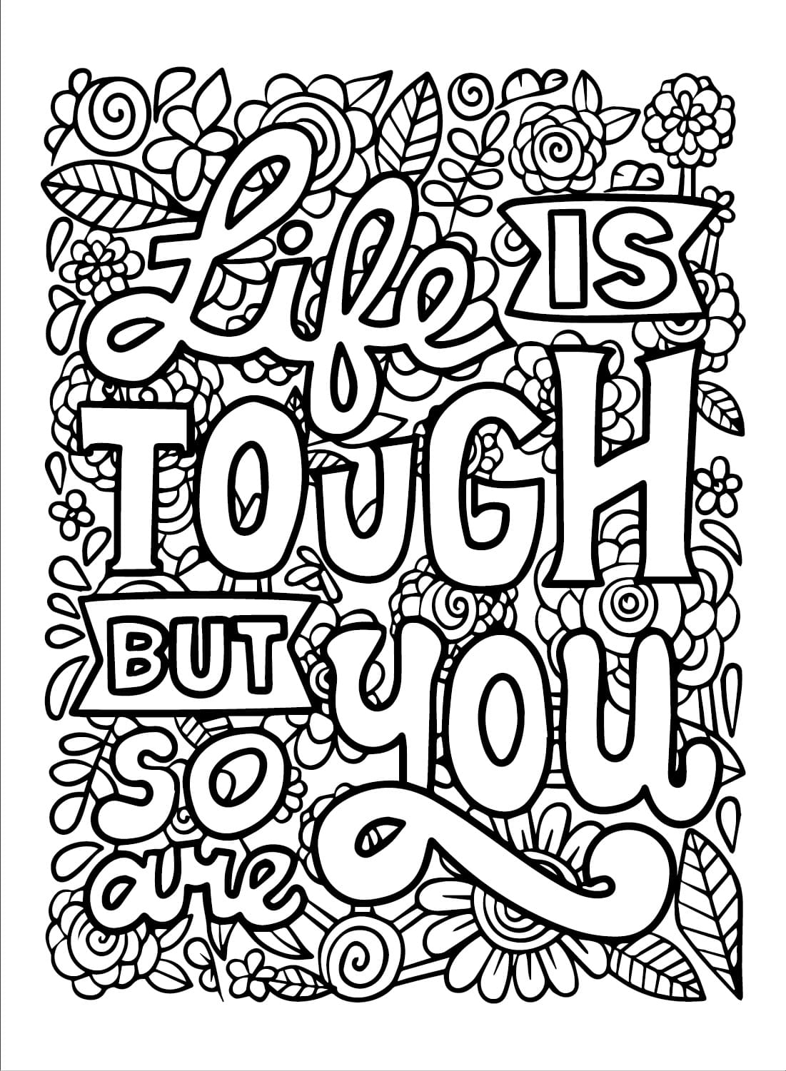 34 Stylish Baddie Quote Coloring Pages Printable 21