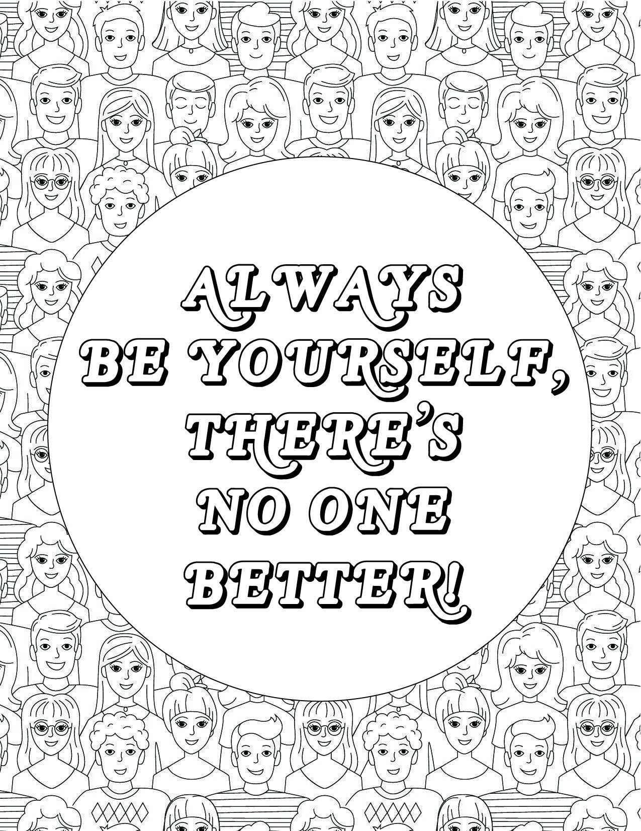 34 Stylish Baddie Quote Coloring Pages Printable 8