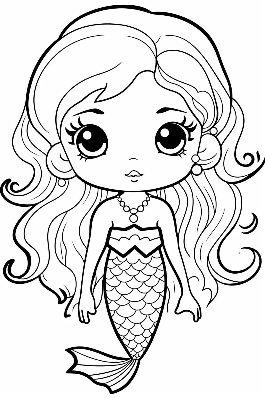 creative mermaid coloring pages by number printable jpg