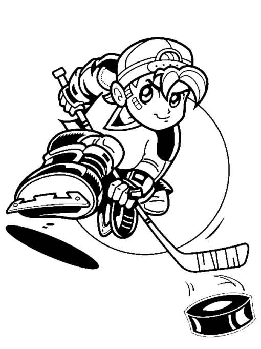 exciting hockey coloring pages printable jpg