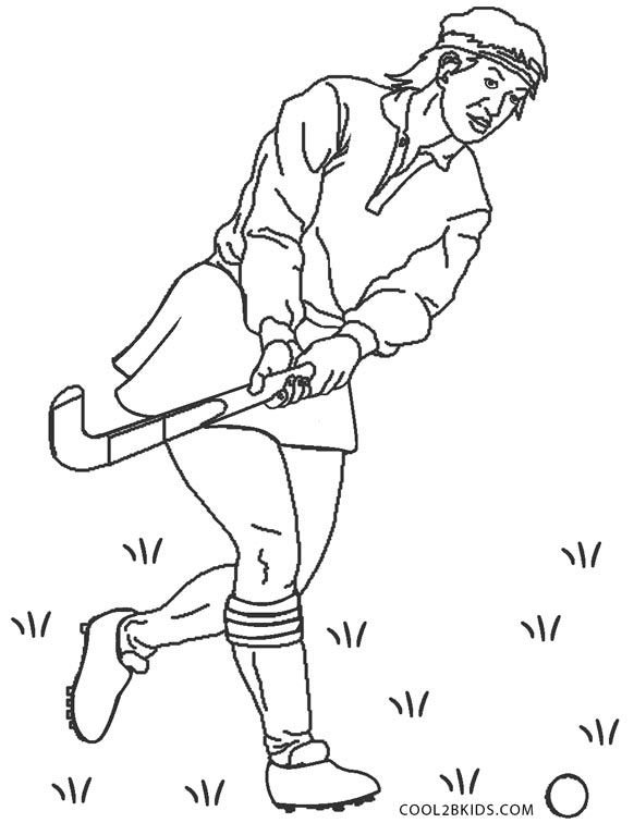 35 Exciting Hockey Coloring Pages Printable 13