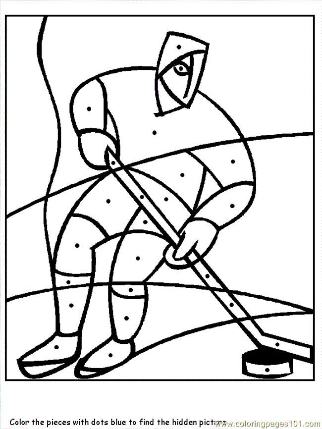 35 Exciting Hockey Coloring Pages Printable 16