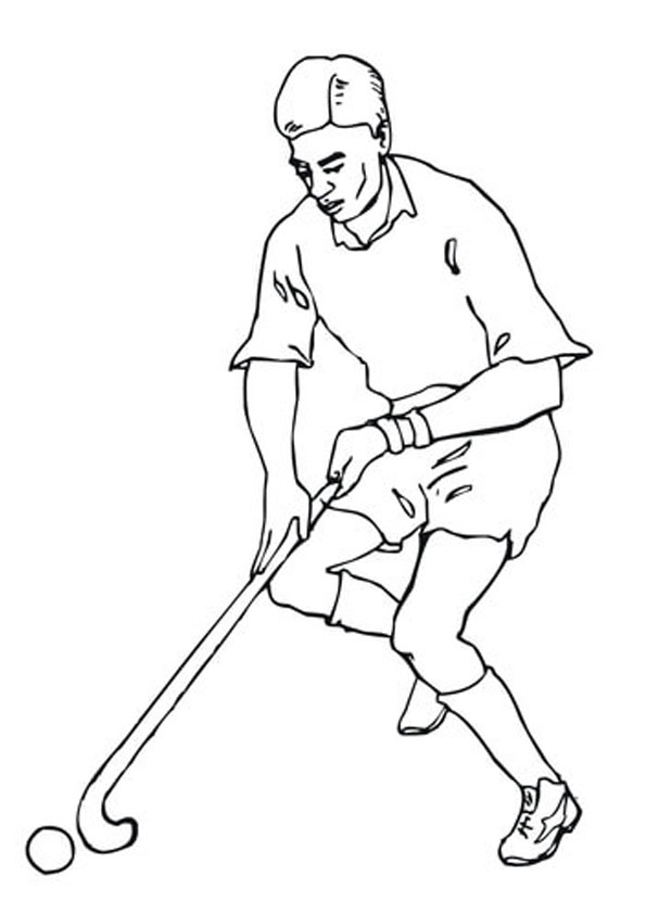 35 Exciting Hockey Coloring Pages Printable 33