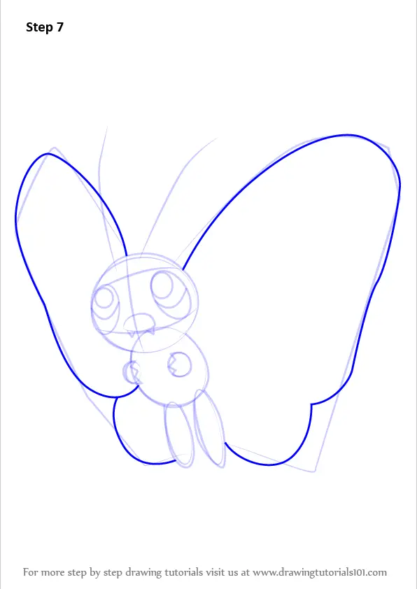 35 Majestic Butterfree Coloring Page Printable 12