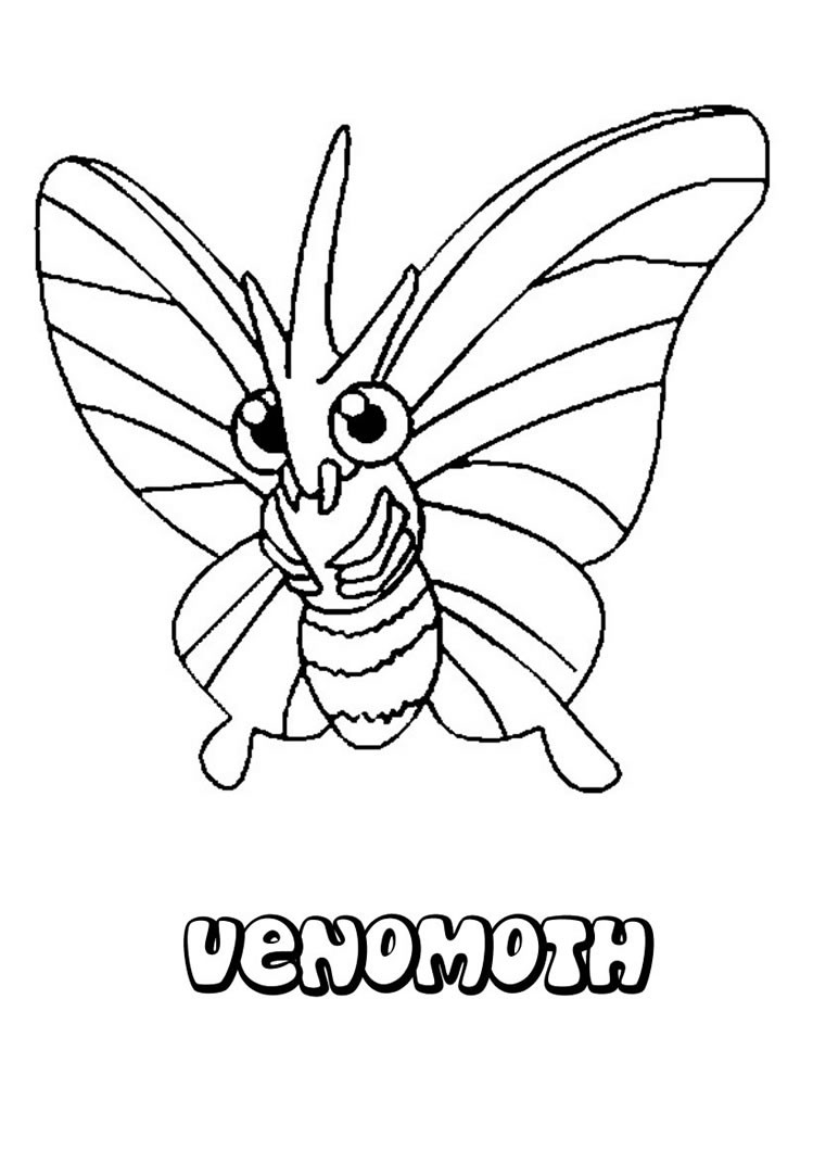 35 Majestic Butterfree Coloring Page Printable 15