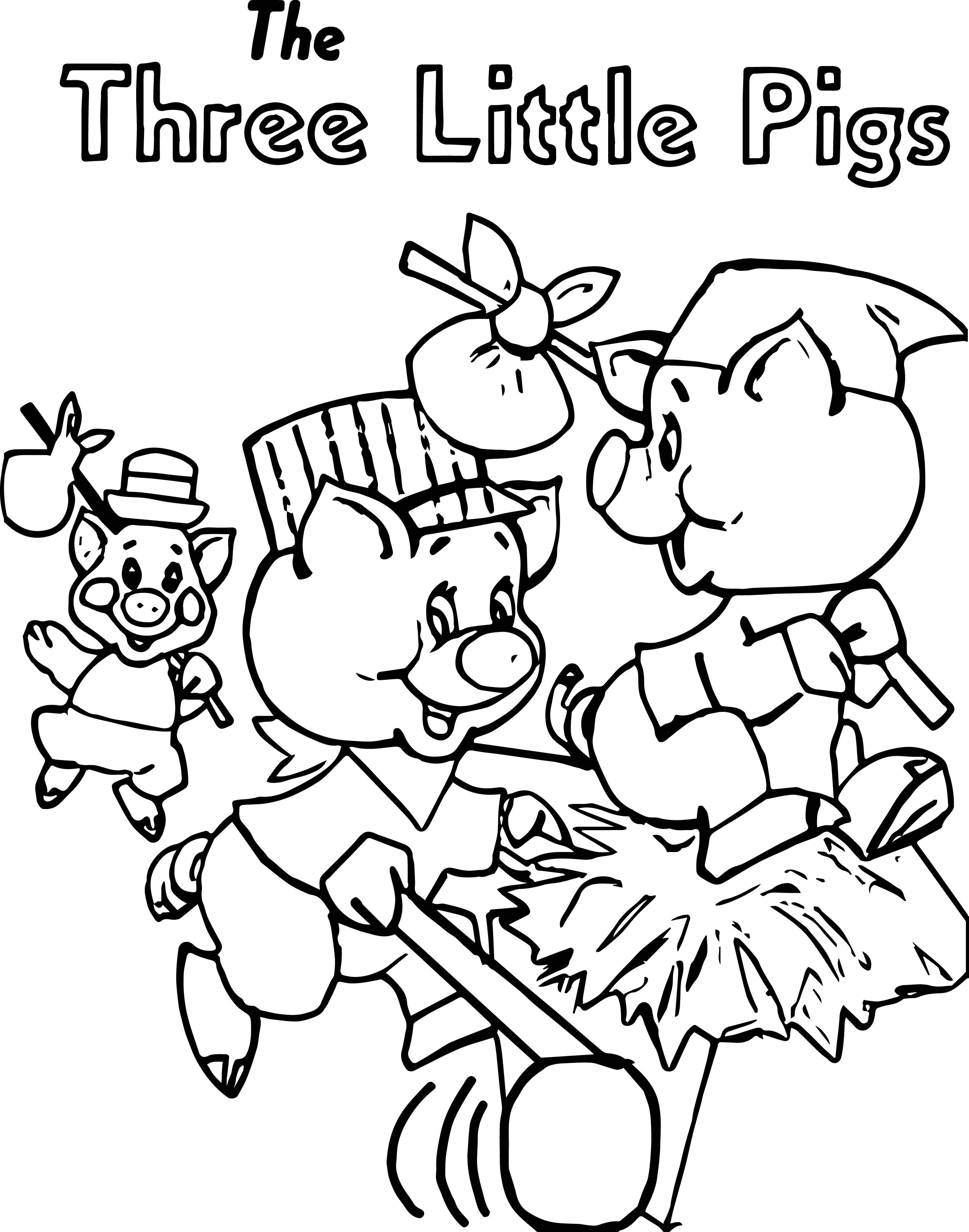 35 Pig Coloring Pages Printable 12