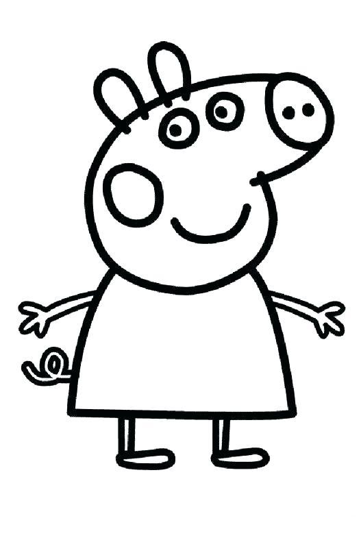 35 Pig Coloring Pages Printable 18