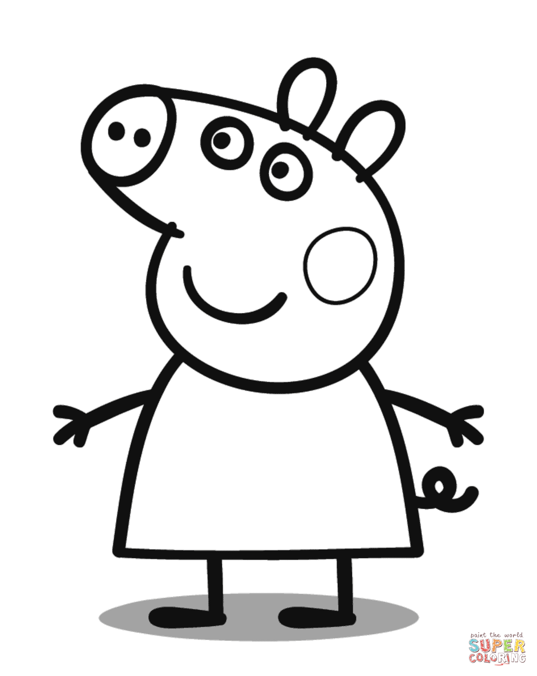 35 Pig Coloring Pages Printable 23