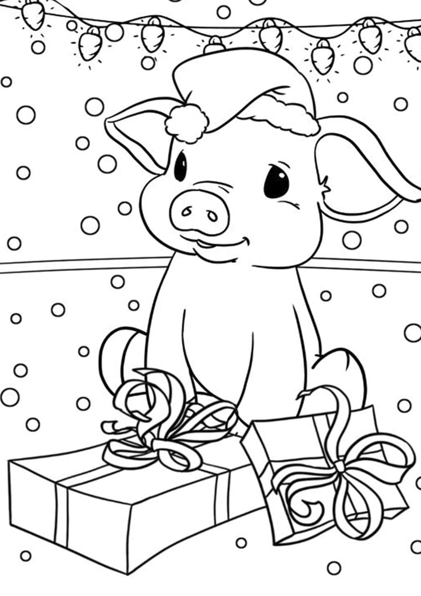 35 Pig Coloring Pages Printable 25