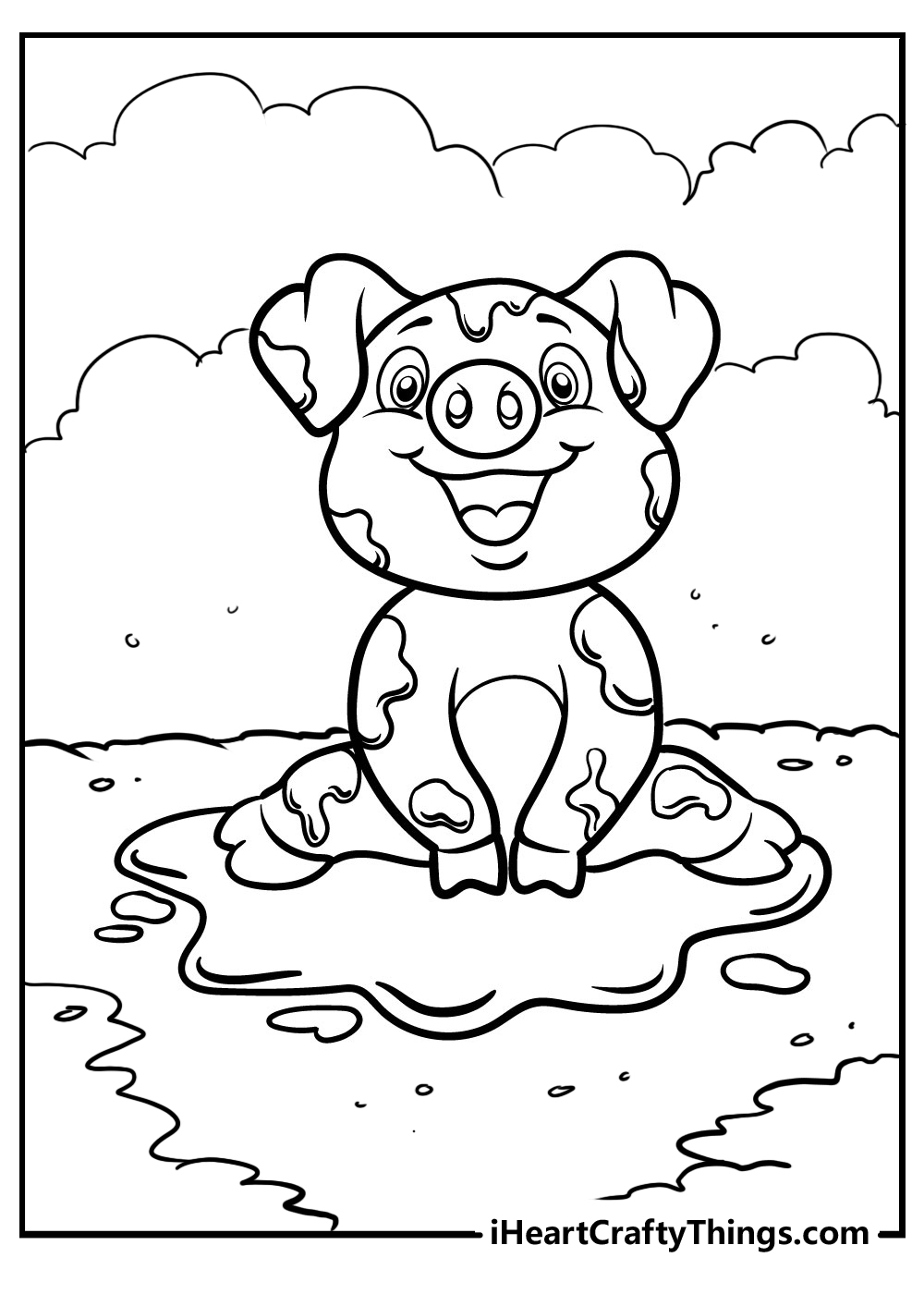 35 Pig Coloring Pages Printable 26