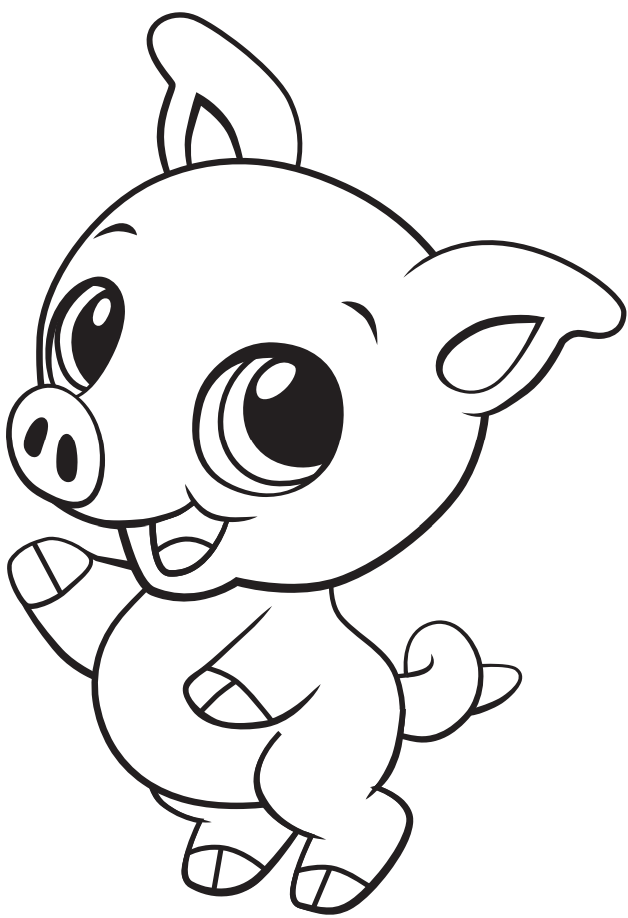 35 Pig Coloring Pages Printable 27