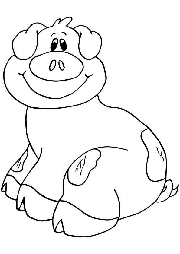 35 Pig Coloring Pages Printable 32