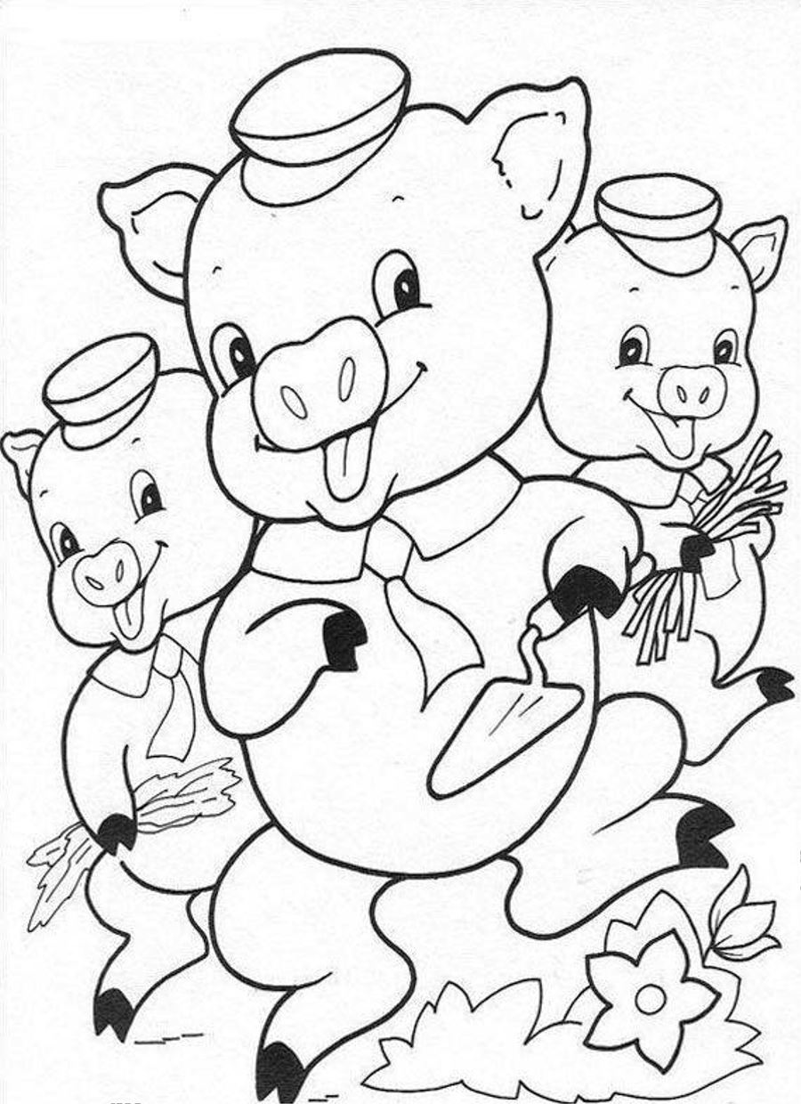 pig coloring pages printable jpg