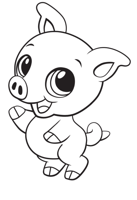 35 Pig Coloring Pages Printable 35