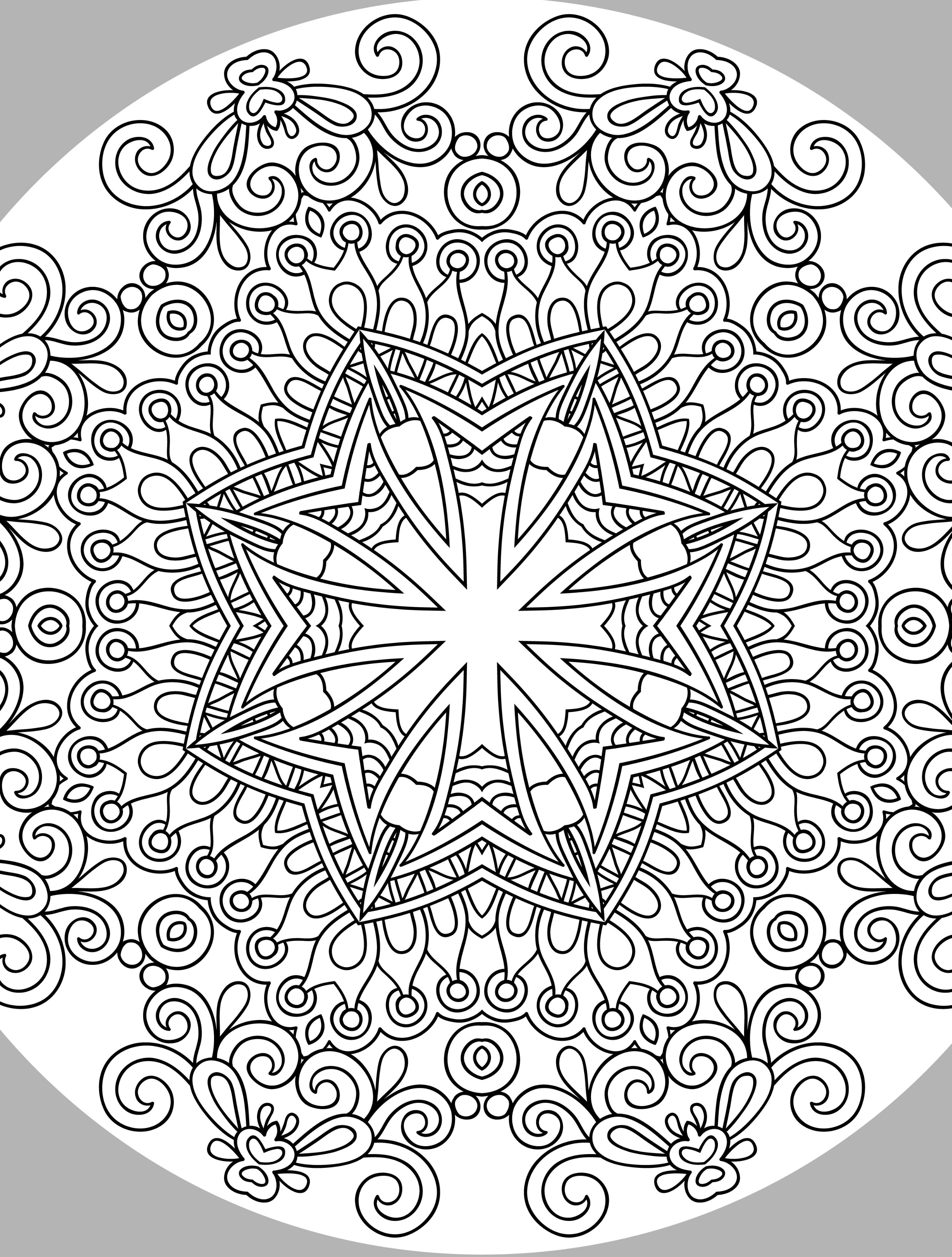 35 Relaxing Stress Relief Coloring Pages Printable 19