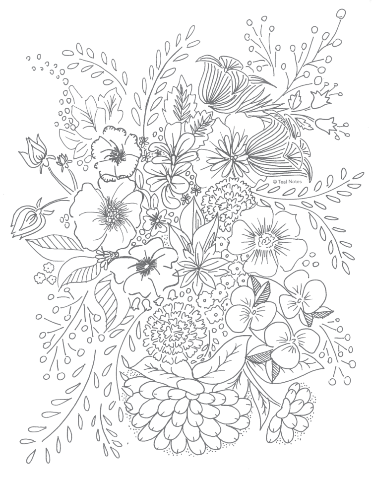 35 Relaxing Stress Relief Coloring Pages Printable 25