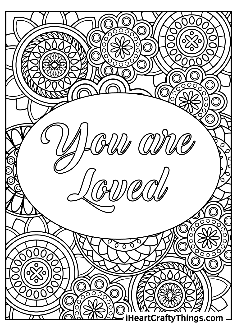 35 Relaxing Stress Relief Coloring Pages Printable 26