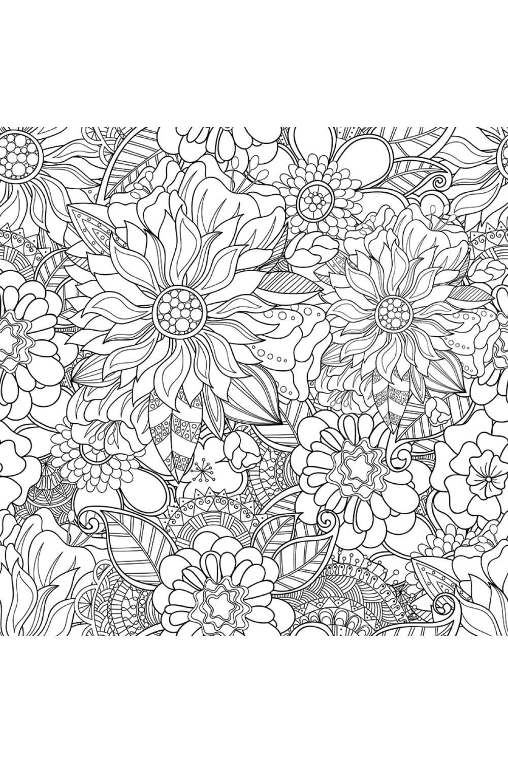 35 Relaxing Stress Relief Coloring Pages Printable 30