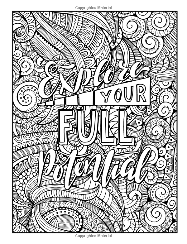 35 Relaxing Stress Relief Coloring Pages Printable 34