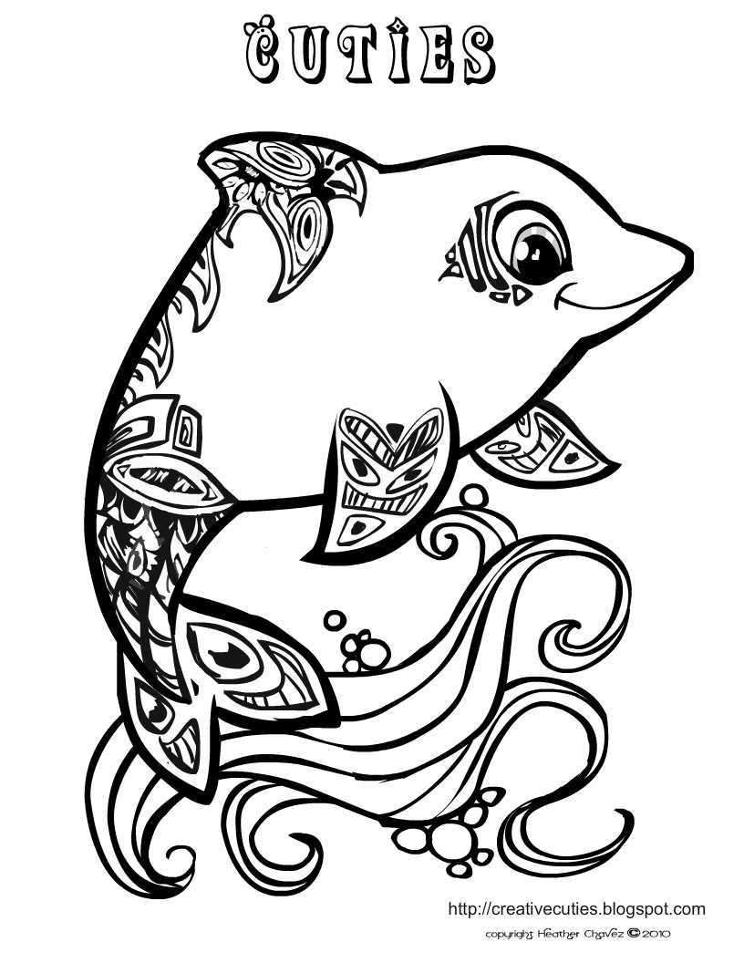 36 Cute Animal Coloring Pages Printable 16