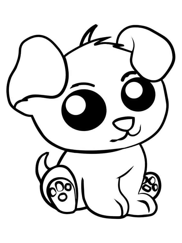 36 Cute Animal Coloring Pages Printable 17