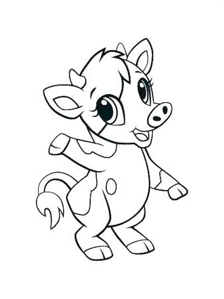 36 Cute Animal Coloring Pages Printable 19