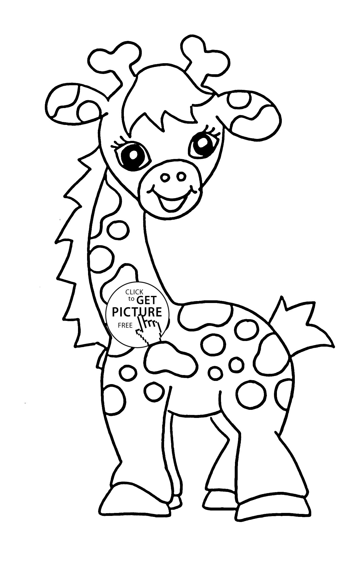 36 Cute Animal Coloring Pages Printable 30