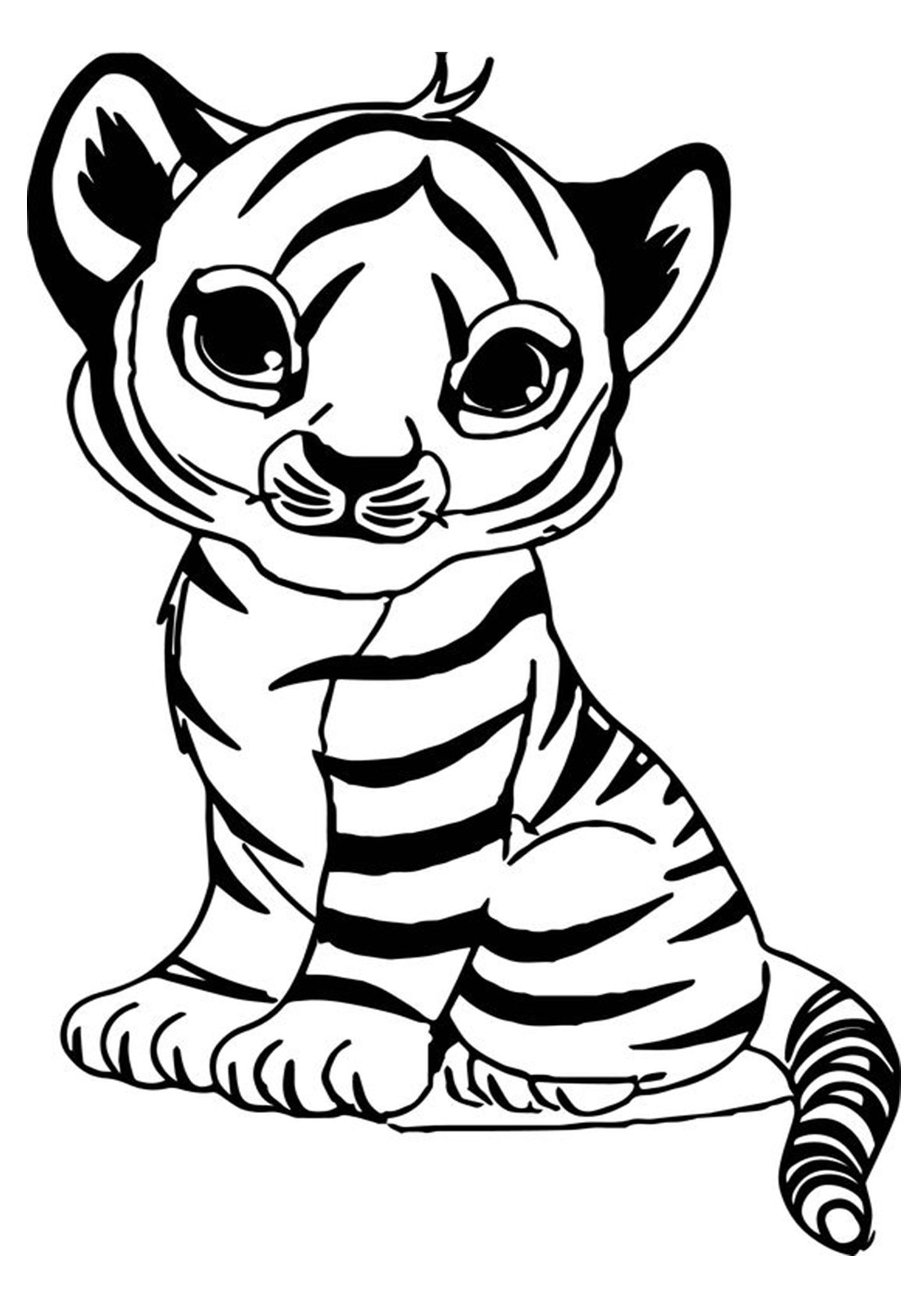 36 Cute Animal Coloring Pages Printable 32