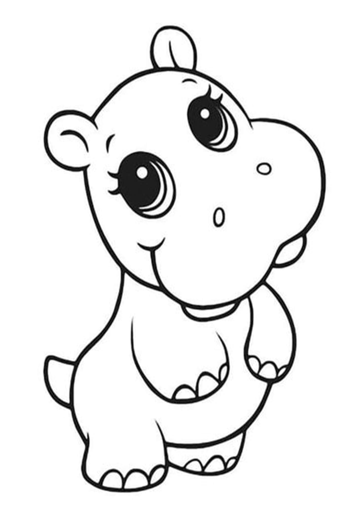 36 Cute Animal Coloring Pages Printable 34