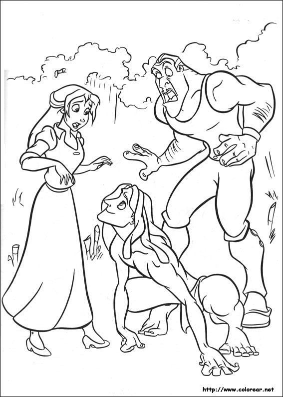 36 Disney Tarzan Coloring Pages Printable 17