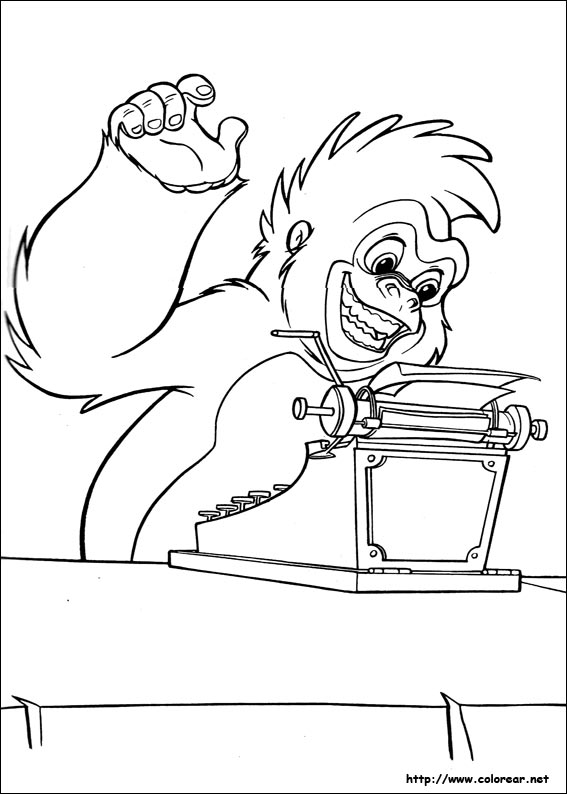 36 Disney Tarzan Coloring Pages Printable 20