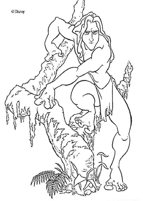 36 Disney Tarzan Coloring Pages Printable 32