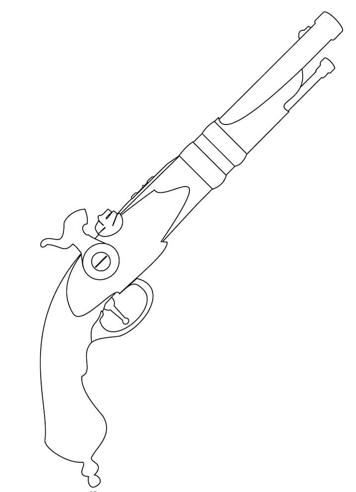 36 Exciting Guns Coloring Pages Printable 10