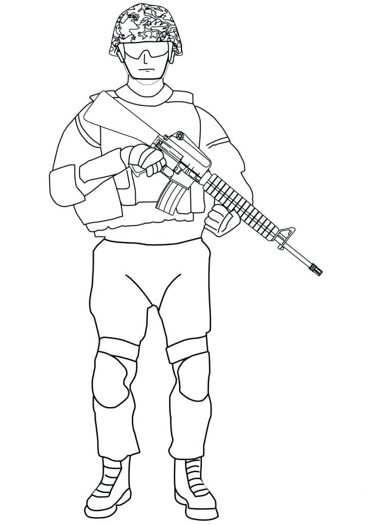 36 Exciting Guns Coloring Pages Printable 11